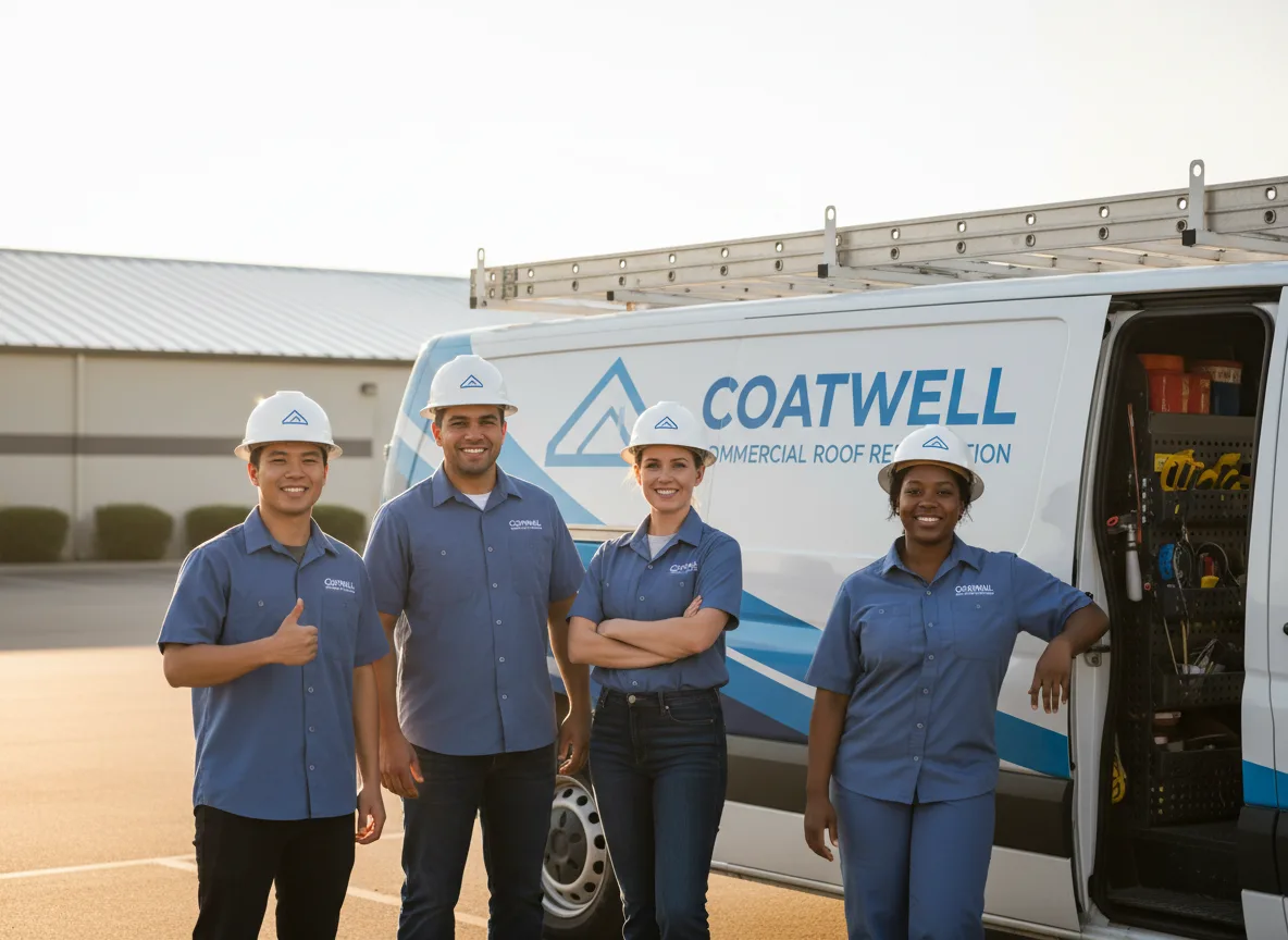 Commercial roof coating company in Brinklow, MD